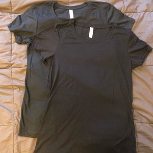 2 Black T-shirts Size XL New W/o Tags